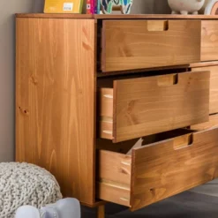 Mid-Century Modern Groove Wood 6 Drawer Dresser - Saracina Home 31 Mid-Century Modern Groove Wood 6 Drawer Dresser - Saracina Home -Saracina Home Sales Store GUEST f9bd8993 f93b 434b 8867 ea1b26a2b9dc