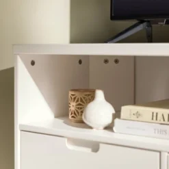 Cara Mid-Century Modern 3 Drawer Corner TV Stand For TVs Up To 58" - Saracina Home -Saracina Home Sales Store GUEST fb957360 40de 4089 a8ee 5e1e6d667985