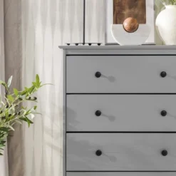 Stiva Classic Mid-Century Modern Vertical 4 Drawer Dresser Gray - Saracina Home 29 Stiva Classic Mid-Century Modern Vertical 4 Drawer Dresser Gray - Saracina Home -Saracina Home Sales Store GUEST fbe0a89b f3dc 400d 9beb bb43d3423973