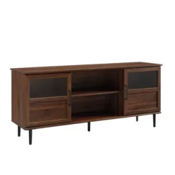 Modern Wood And Glass Door Console TV Stand For TVs Up To 65" - Saracina Home -Saracina Home Sales Store GUEST fc8652e4 98ea 4ef7 b0d9 8ca61c7825f0
