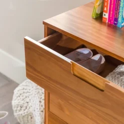 Mid-Century Modern Groove Wood 6 Drawer Dresser - Saracina Home 32 Mid-Century Modern Groove Wood 6 Drawer Dresser - Saracina Home -Saracina Home Sales Store GUEST fcb730ab 9952 4f83 9614 24322242cf6c